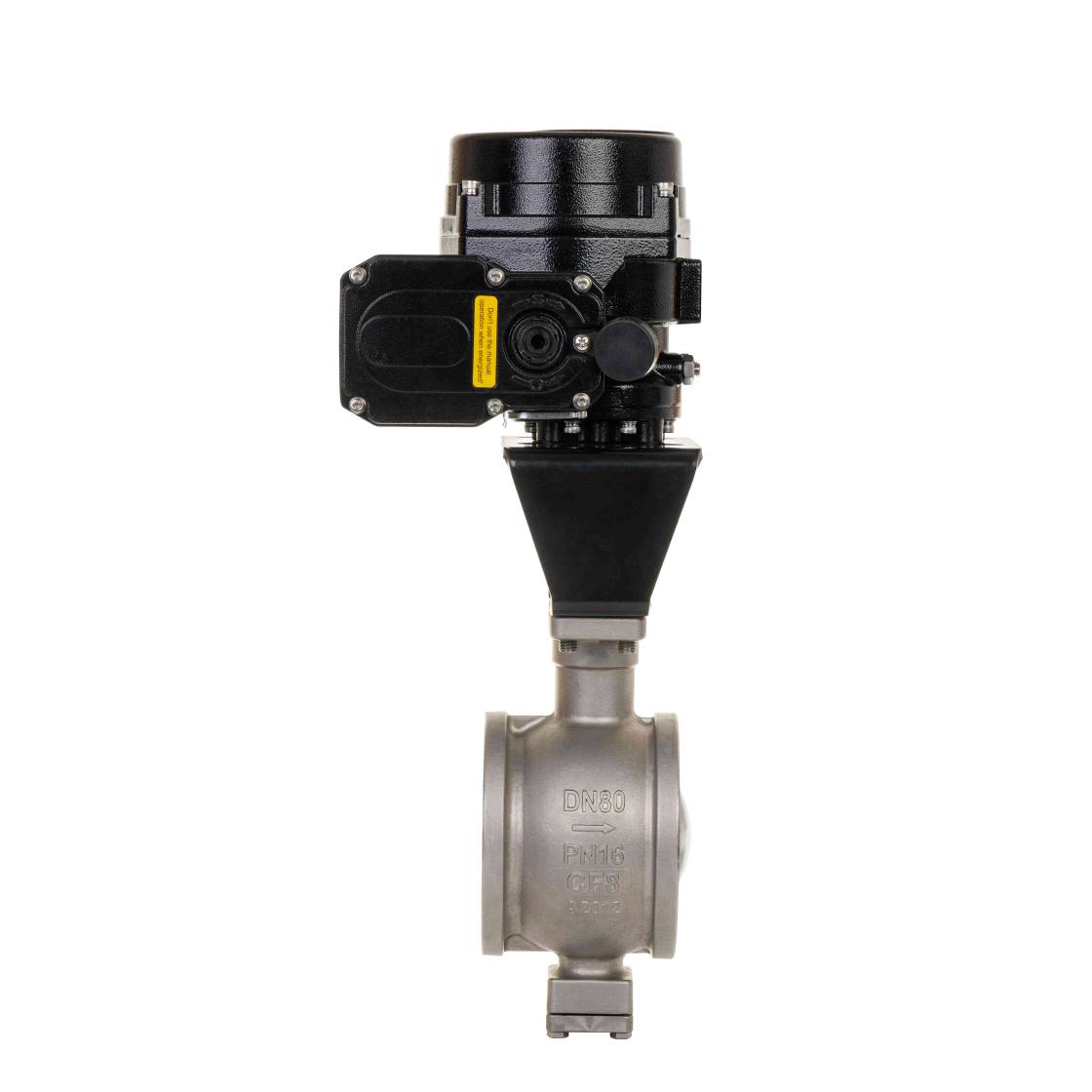 Electric V-ball valve odm manufacturer.jpg